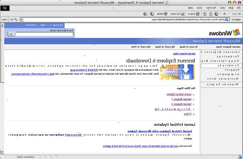 Hvordan installere Internet Explorer på mac bruker winebottler. Last ned winebottler pakken.