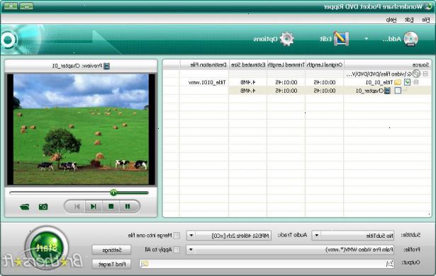 Hvordan du bruker Wondershare Pocket DVD Ripper. Rippe dine DVD-filer fra dvd-rom-stasjon ved å klikke på "åpne dvd". Rippe beskyttede DVDer er ulovlig (med mindre du har egen rett på dvd).