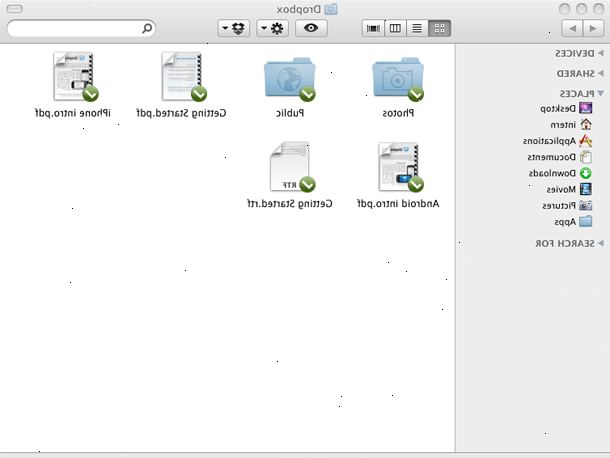 Hvordan passordbeskytte filer på en mac. Opprett en ny mappe og legg filene du ønsker i din disk image inn i denne nye mappen.