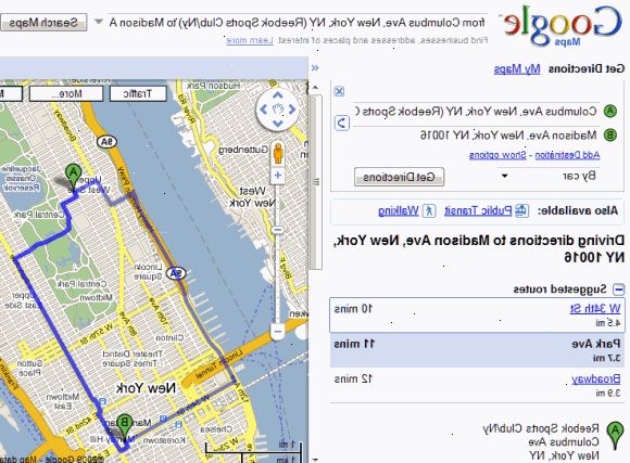 Hvordan legge til flere destinasjoner på google maps. Gå til google maps nettstedet.