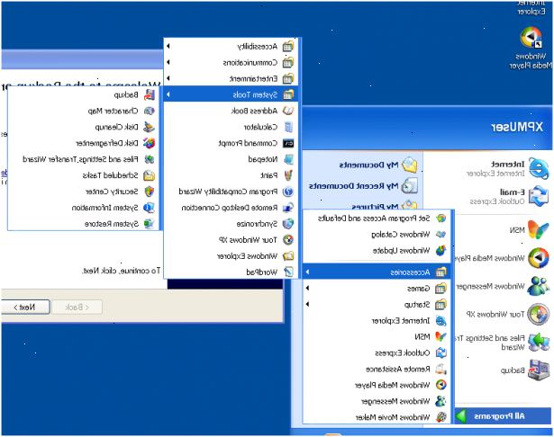 Hvordan du utfører en sikkerhetskopi på Windows XP. Å bruke den innebygde i Windows XP backup verktøyet, følg instruksjonene.