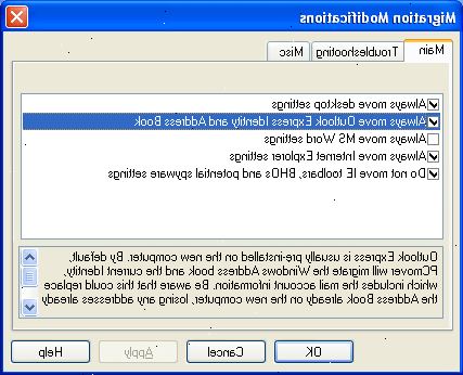 Hvordan migrere Microsoft Outlook XP/2003 innstillingene på en ny pc. Åpne Microsoft Outlook XP/2003 på den gamle PC og vent til den er ferdig nedlastet e-post.