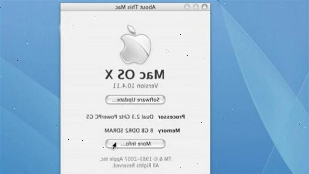 Hvordan finne IP-adressen på en mac. Klikk på Apple-ikonet i øverste venstre hjørne av skjermen.