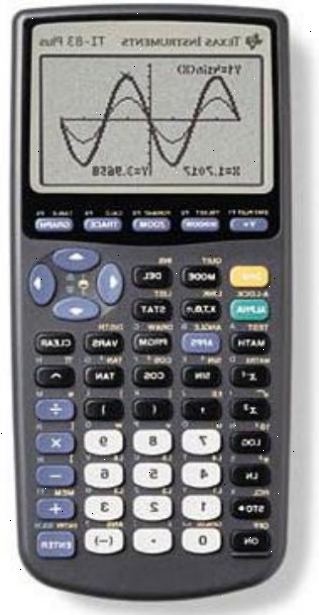 Hvordan lage programmer på en ti 83 grafisk kalkulator. Det bør være et kolon til venstre på din blinkende markør.