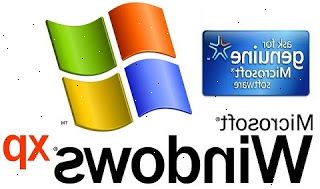 Hvordan gjøre Windows XP ekte forever. Klikk Start og velg Kjør.