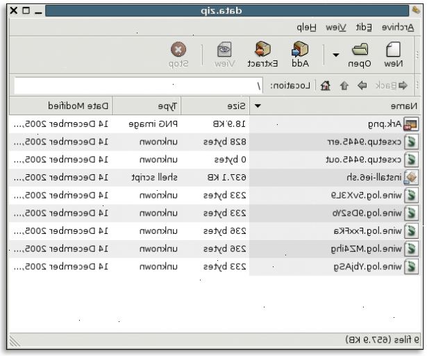 Hvordan pakke ut filer i linux. Hvis du bruker gnome, kan du bruke fil roller, som er standard arkiv manager og den lar deg zip og pakk arkiver grafisk.