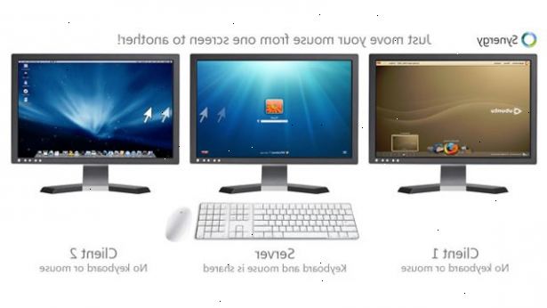 Hvordan du skal betjene flere datamaskiner med ett tastatur og overvåke. Bestem hvilken metode som fungerer best for deg.