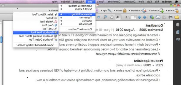 Hvordan redigere tekst i Adobe Acrobat. Lansere Adobe Acrobat.