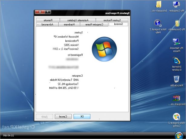 Hvordan installere Brico oppdateringspakken for Windows Vista inspirit. Når ferdig, pakk den med WinZip eller laste ned en gratis Derigjennom program (søk på google).