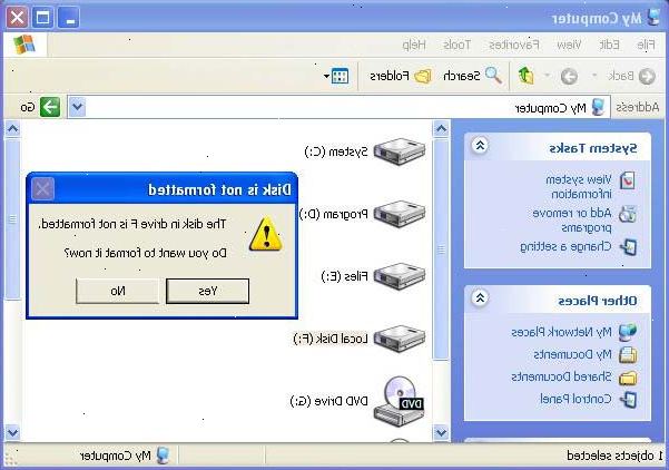 Hvordan å formatere et SD-kort. Koble SD-kort til datamaskinen.