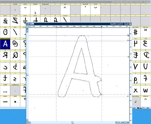 Hvordan lage en skrift. Avgjøre om du ønsker å lage din font digitalt eller tradisjonelt.