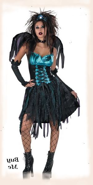Hvordan lage en gotisk fe kostyme. Kjøp eller sette sammen antrekket.