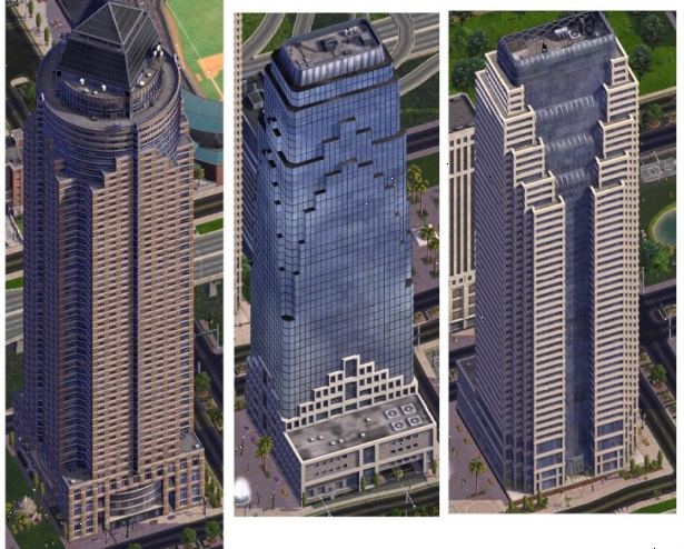 Hvordan få skyskrapere i SimCity 4. Fokuserer hovedsakelig på kommersielle distrikter.