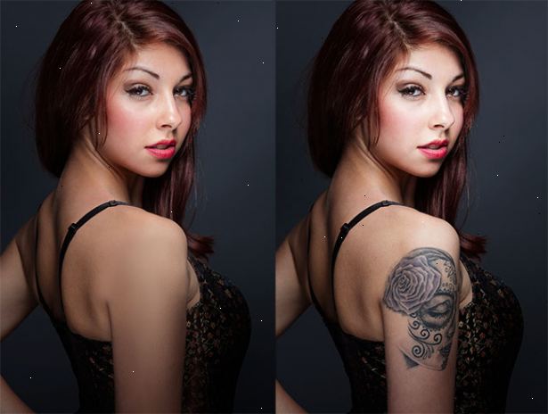Hvordan fjerne en tatovering fra et bilde ved hjelp av photoshop. Vanskelighetsgrad: 2 av 5.