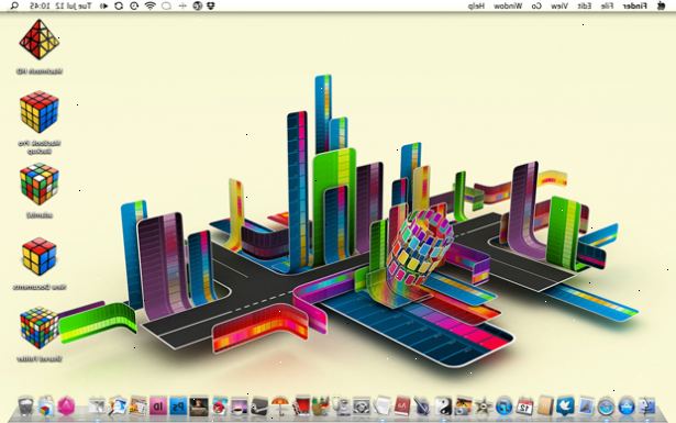 Hvordan du kan tilpasse din mac OS X-skrivebordet. Skanne bildet (e) du ønsker å bruke på skrivebordet til datamaskinen.