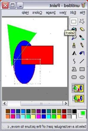 Slik beskjærer du et bilde med Microsoft Paint. Åpne microsoft maling på datamaskinen.